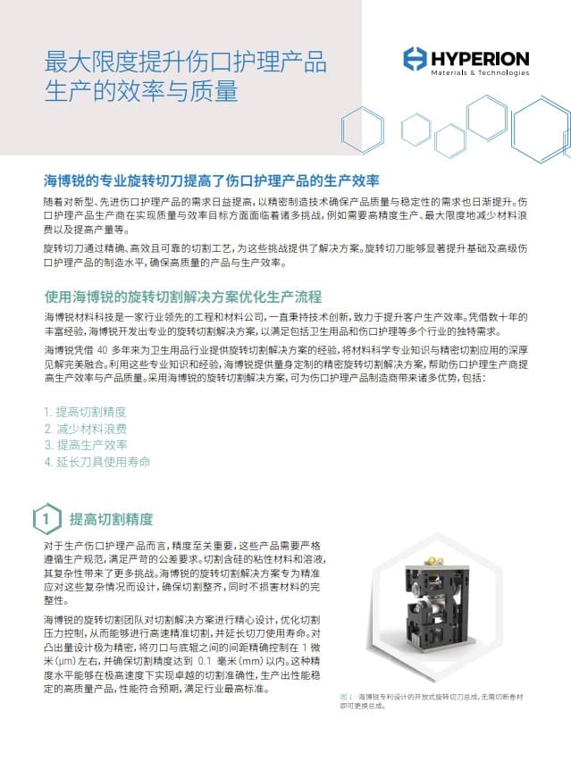 伤口护理旋转切刀