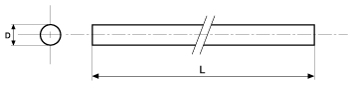 Hyperion Cemented carbide rod  RD SR